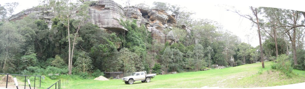Nowra Wildlife Park scenery