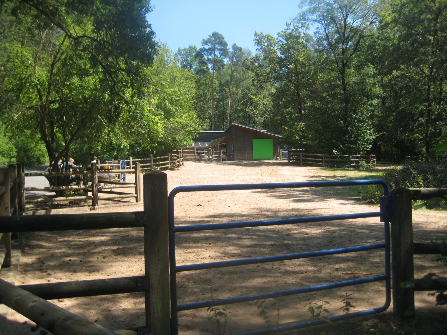 Nürnberg Tiergarten - Children's zoo - Donkey exhibit