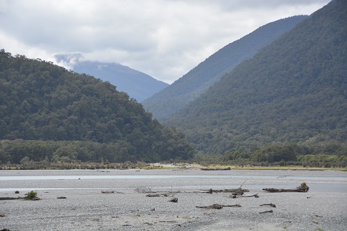 NZ alpine river bed