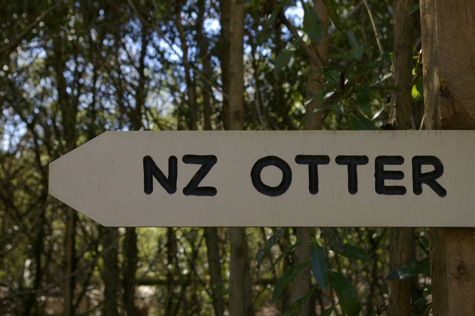 NZ Otter sign