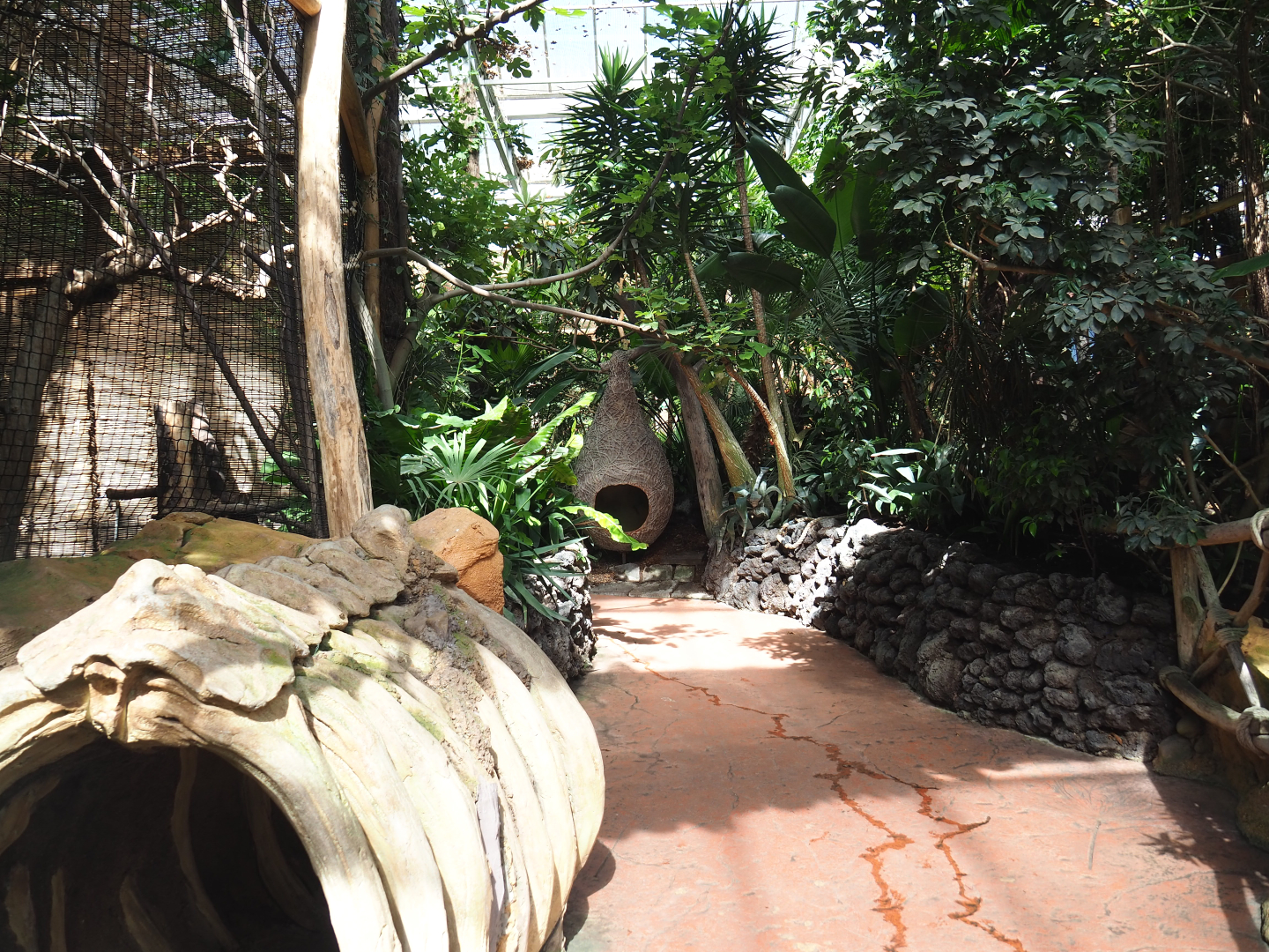 Oasis - Walkway with play structures, 2022-06-28