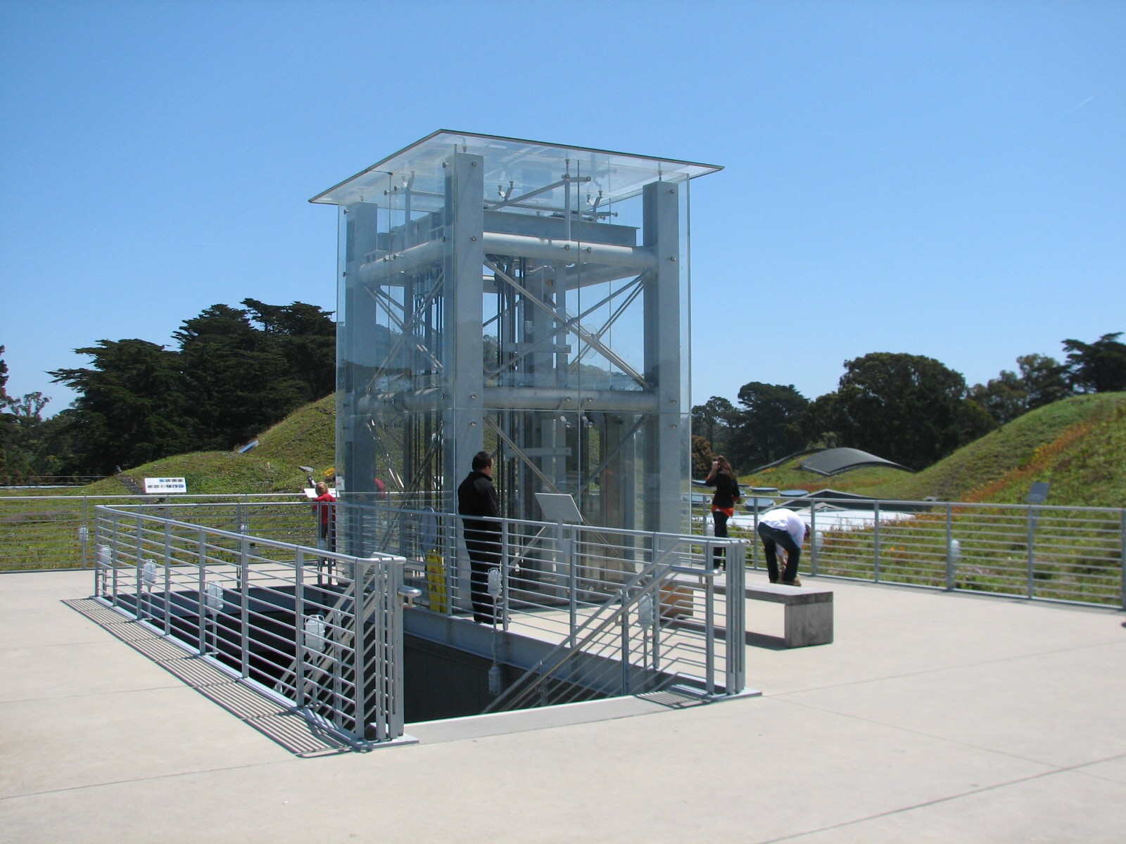 Observation Deck on Living Roof