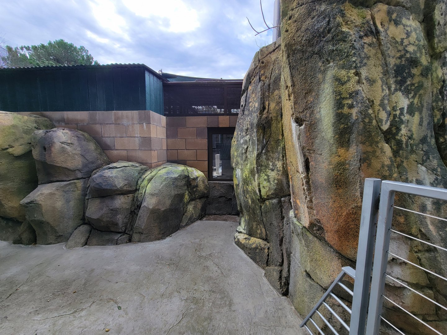 OC Zoo - Indoor viewing for jaguar exhibit #1