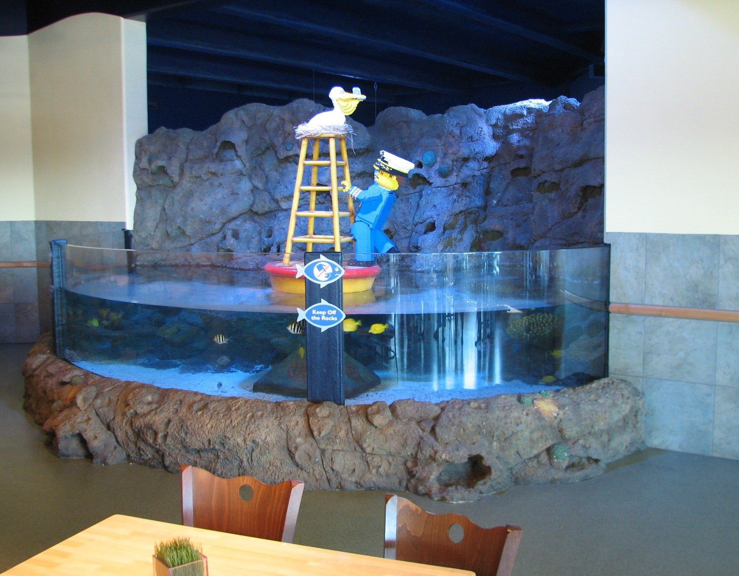 Ocean Journey Cafe - Dining Area Exhibit