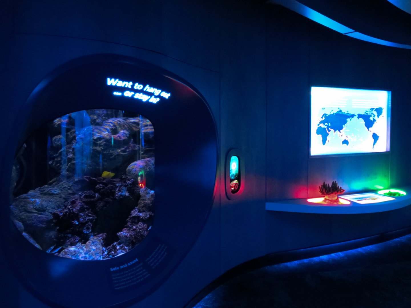 Ocean Pavilion - At Home In The Ocean Exhibit Hall