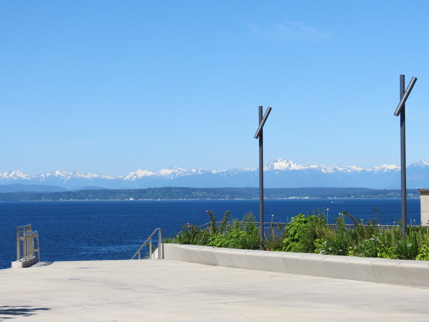 Ocean Pavilion - Rooftop View of Puget Sound