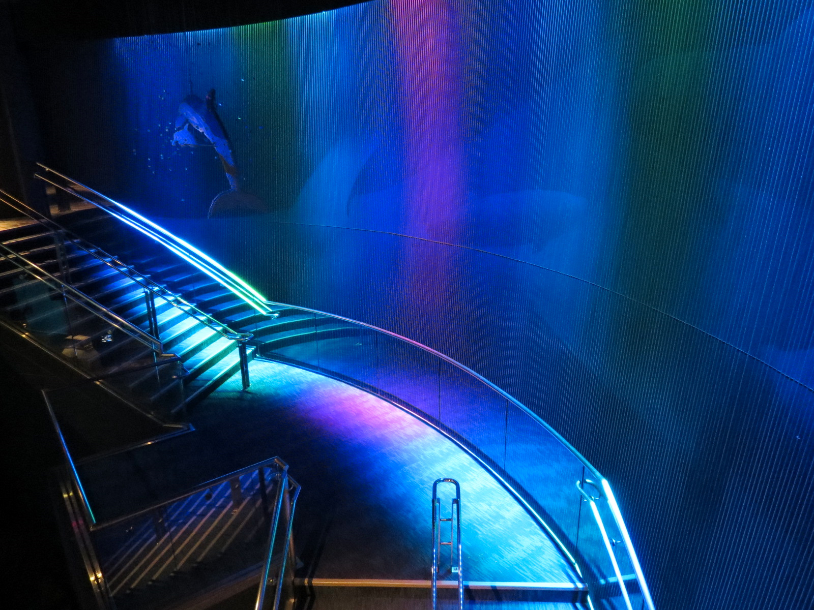 Ocean - Stairway from Upper Floor to Lower Floor