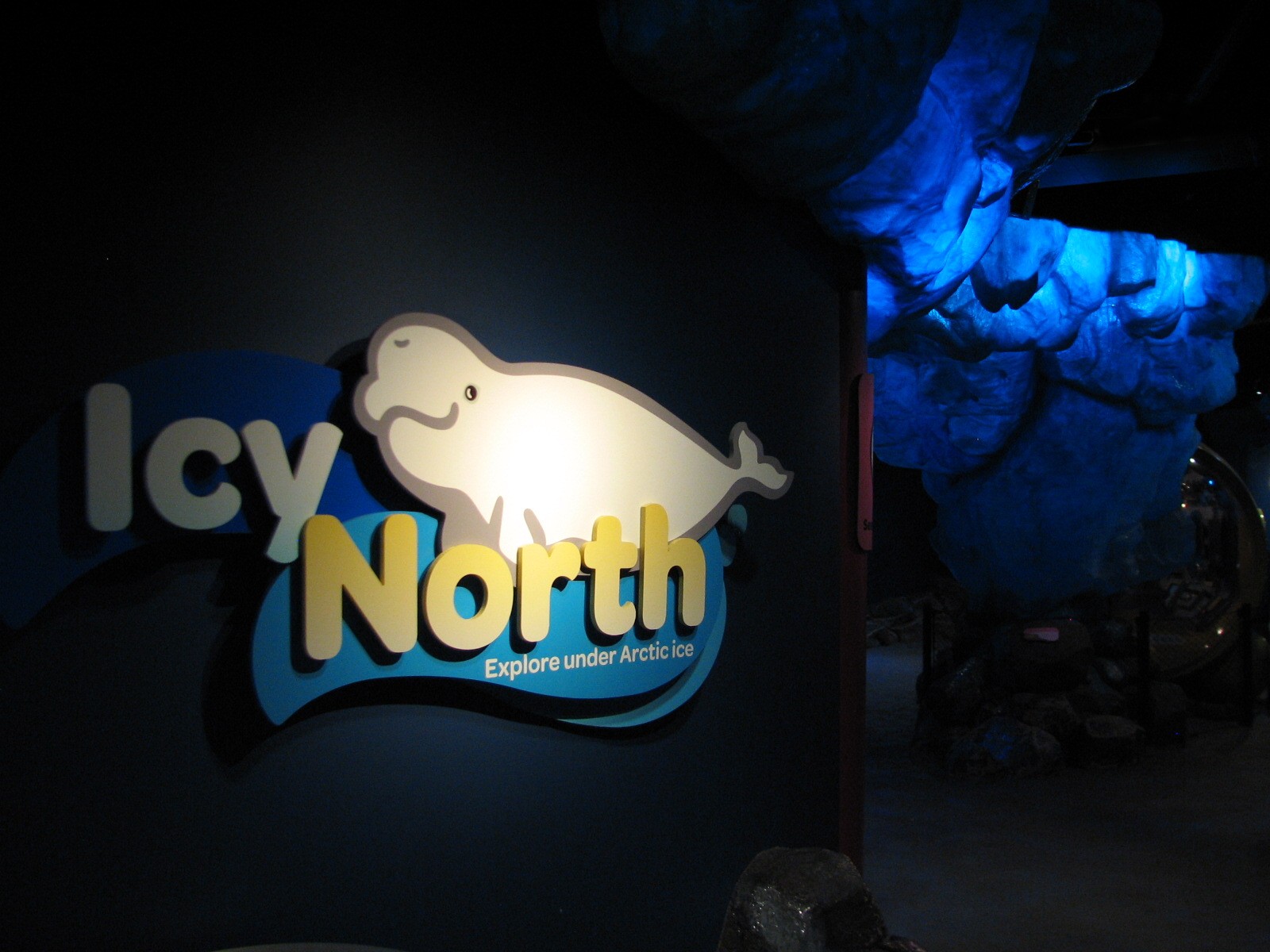 Oceanarium - Icy North - Sign