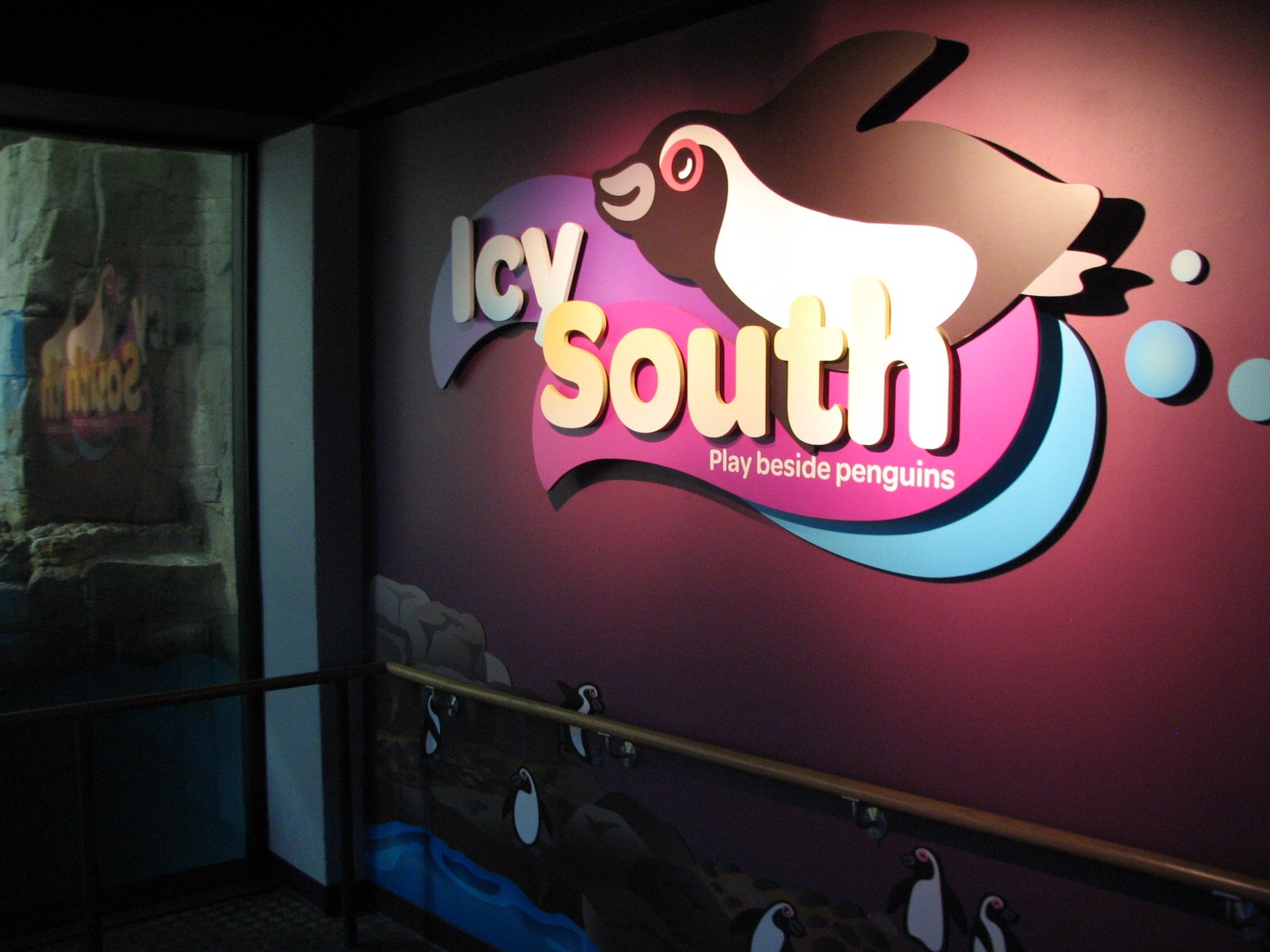 Oceanarium - Icy South - Sign