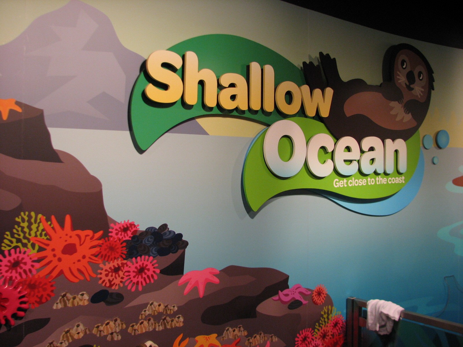Oceanarium - Shallow Ocean - Sign