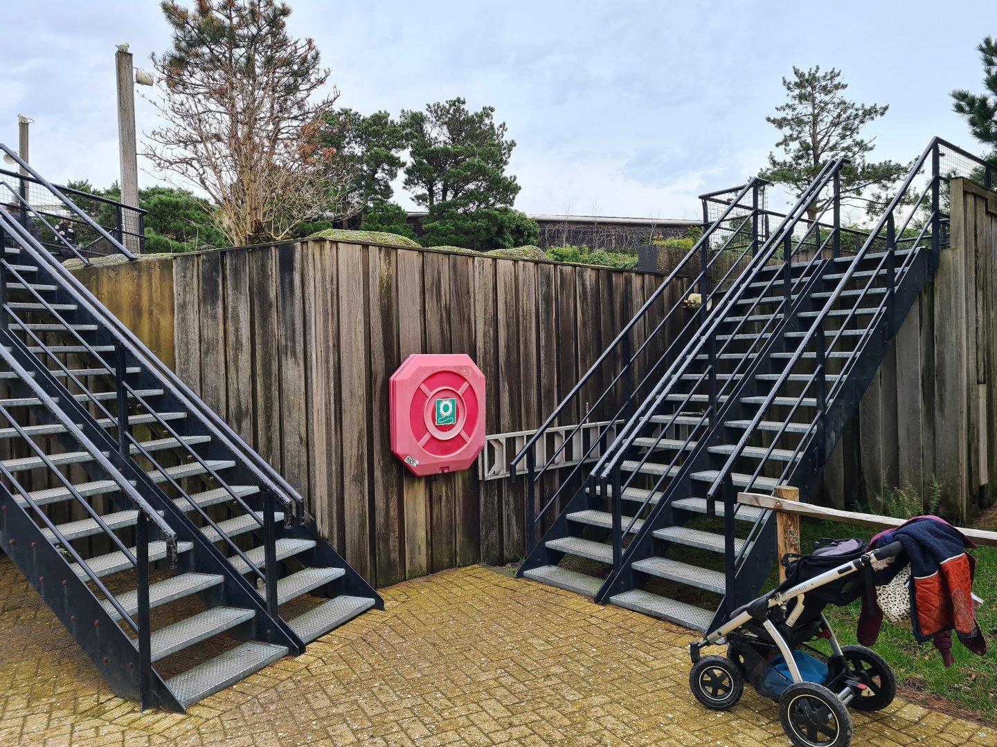 Oceanium - Stairs to sealion viewing area