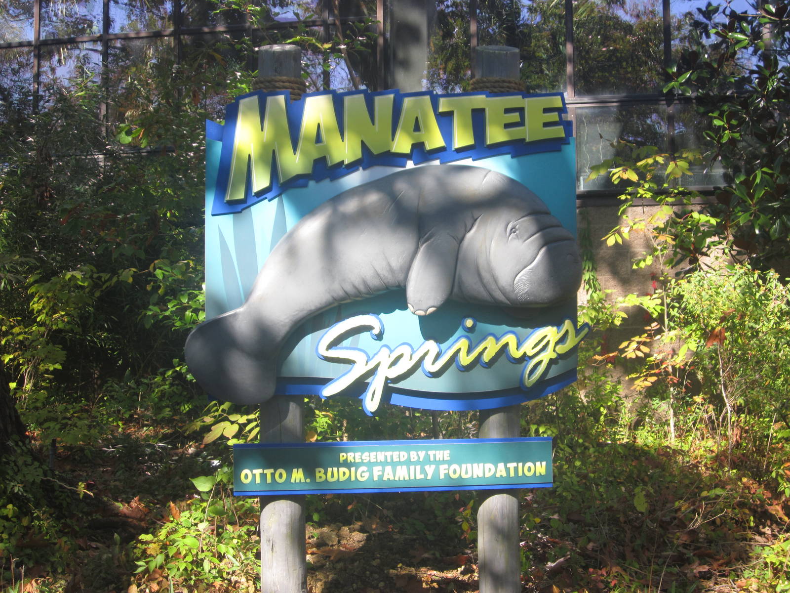 Oct. 2013 - Manatee Springs - New Entrance Sign