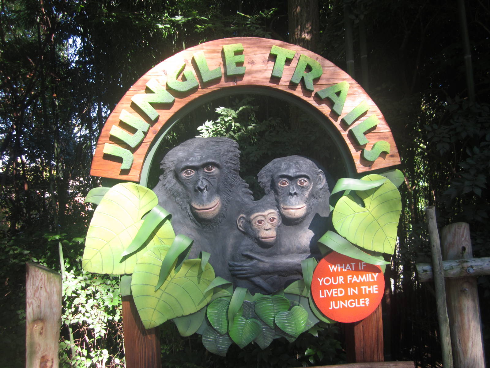 Oct. 2013 - New Jungle Trails Entrance Sign