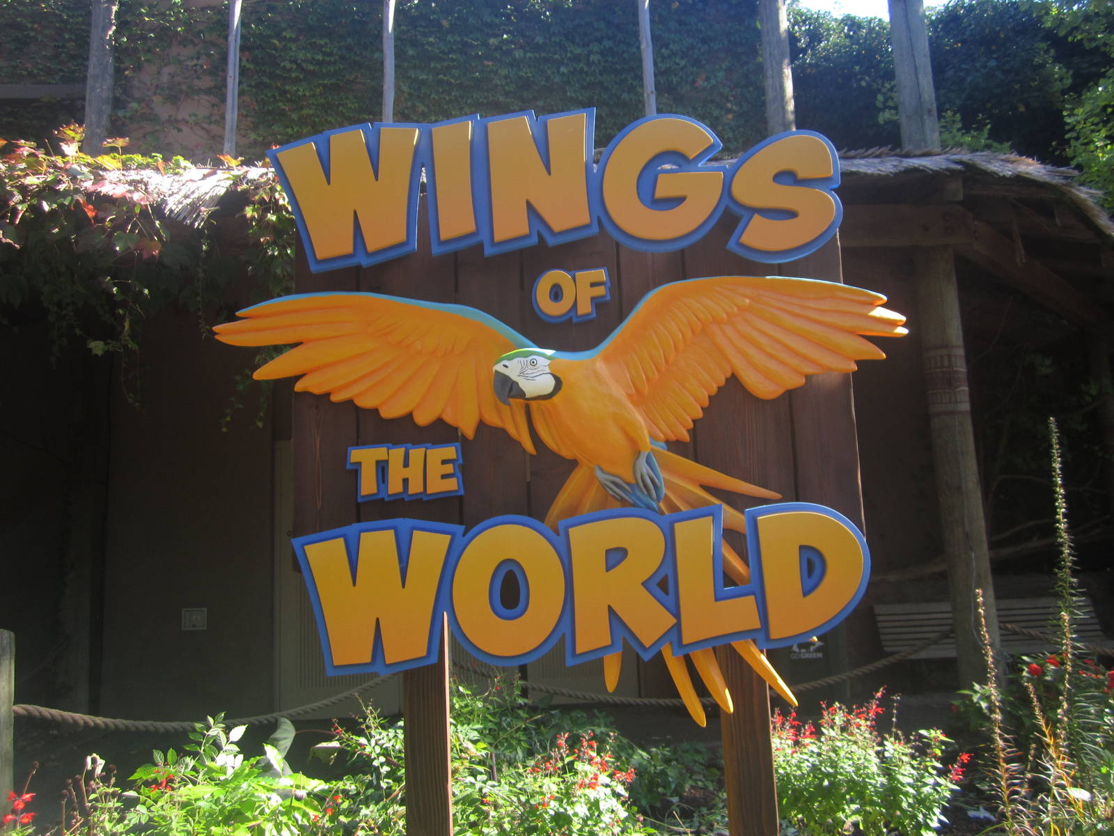 Oct. 2013 - New Wings of the World Entrance Sign
