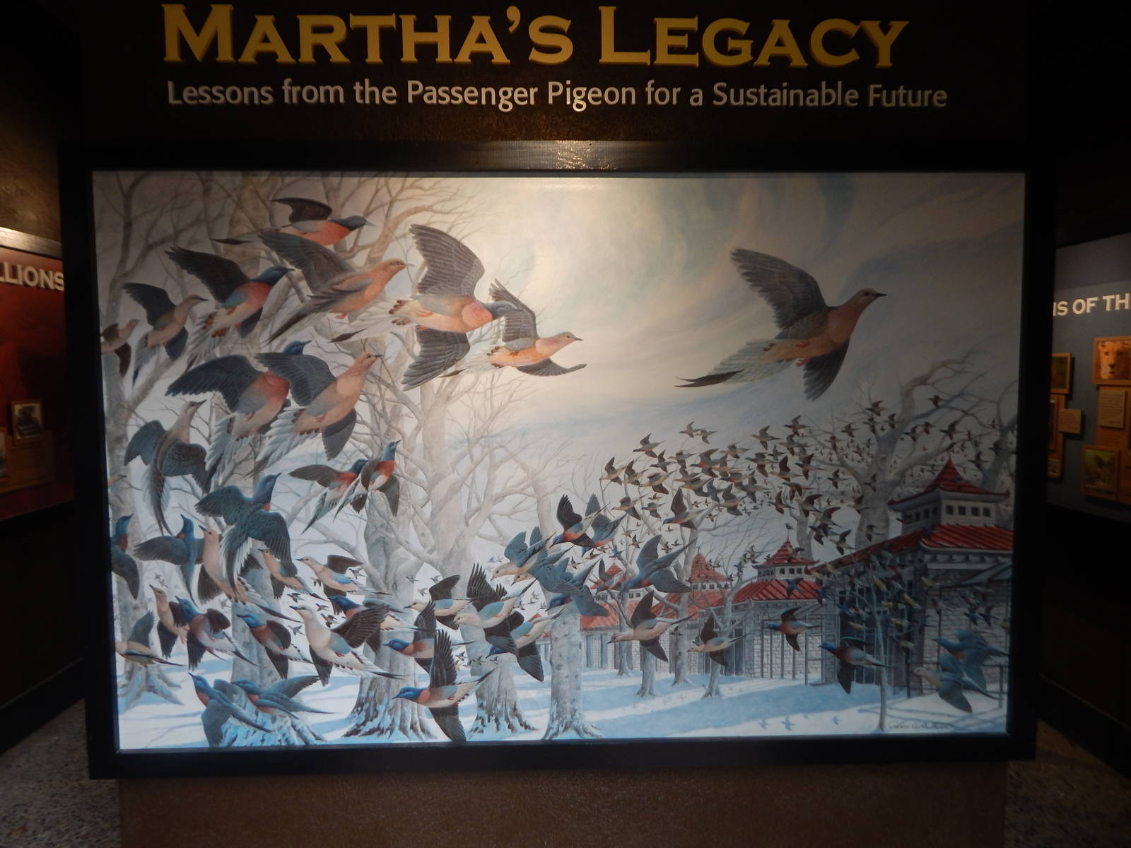 Oct. 2014 - Passenger Pigeon Memorial (Renovated 2014)