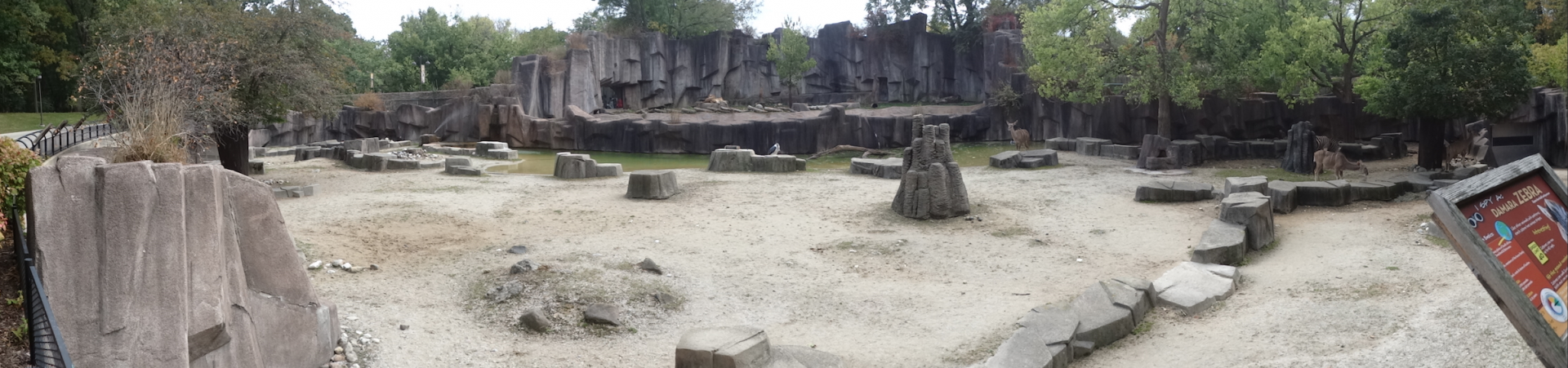 Oct. 2017 - Asia/Africa/South America - African Waterhole + Lion/Hyena Exhibits