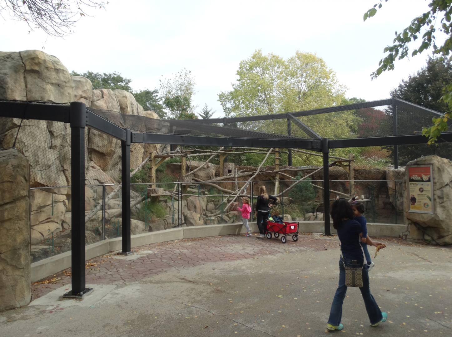 Oct. 2017 - Asia/Africa/South America - Renovated Red Panda Exhibit