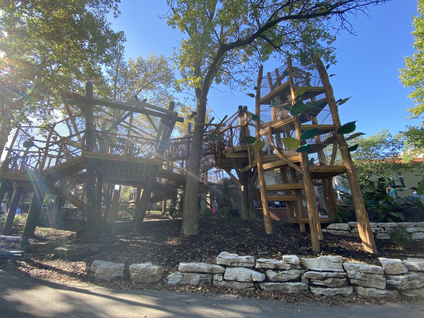 Oct. 2021 - New! Primate Canopy Trails - Playground