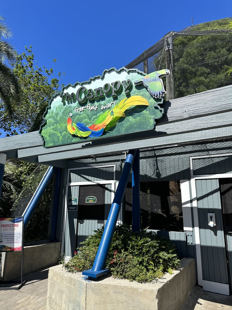 Oct. 2023 - New Aviary Signage