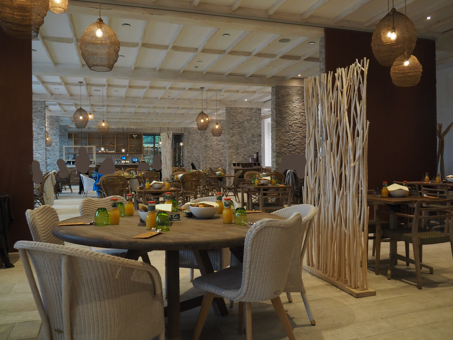 Octopus restaurant in The Paddling Bear hotel, 2020-09-03