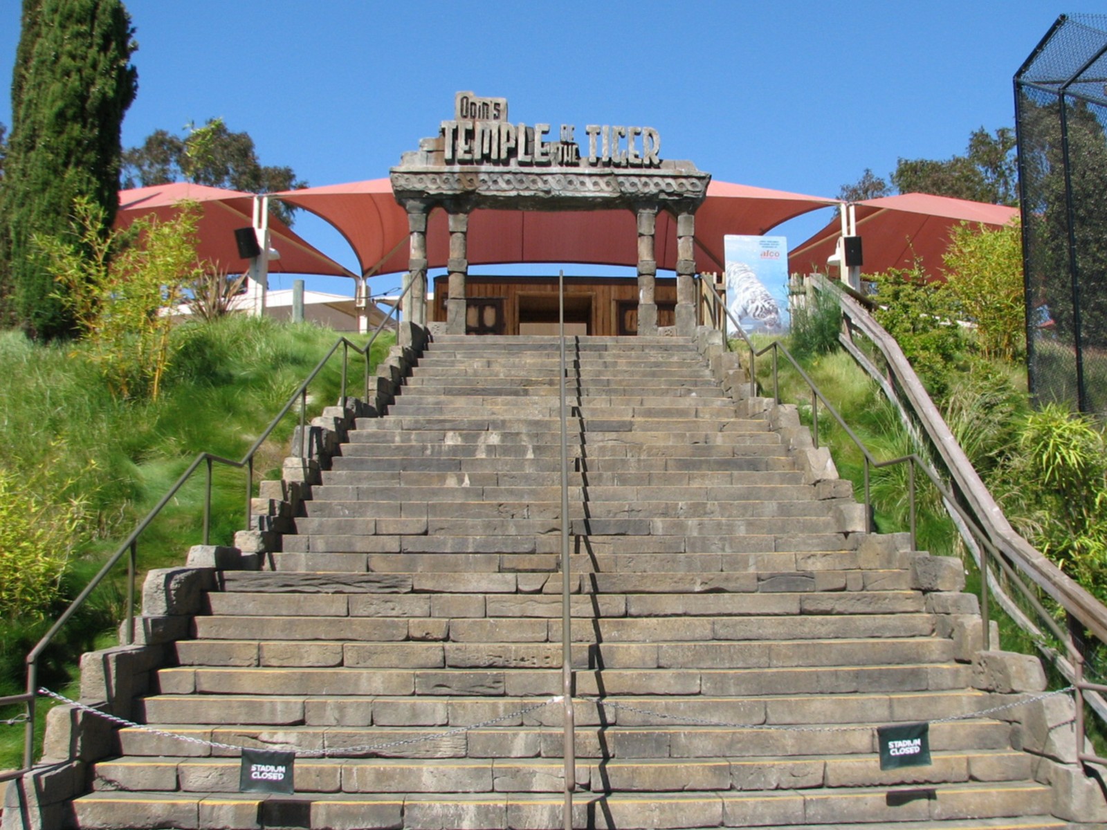 Odins Temple of the Tiger - Entry