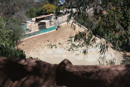 off exhibit hoofstock yard