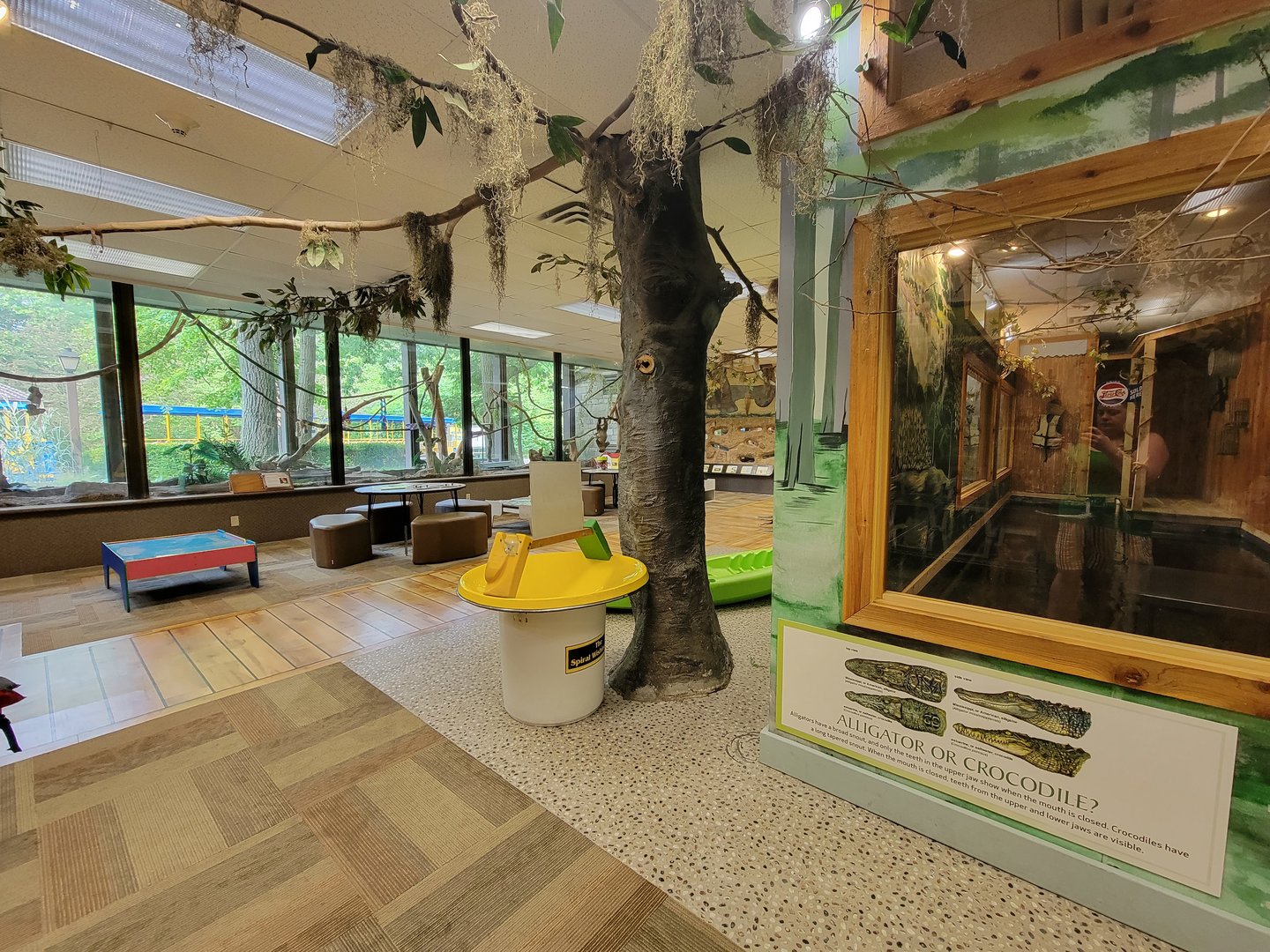 Oglebay Good Zoo - American alligator room