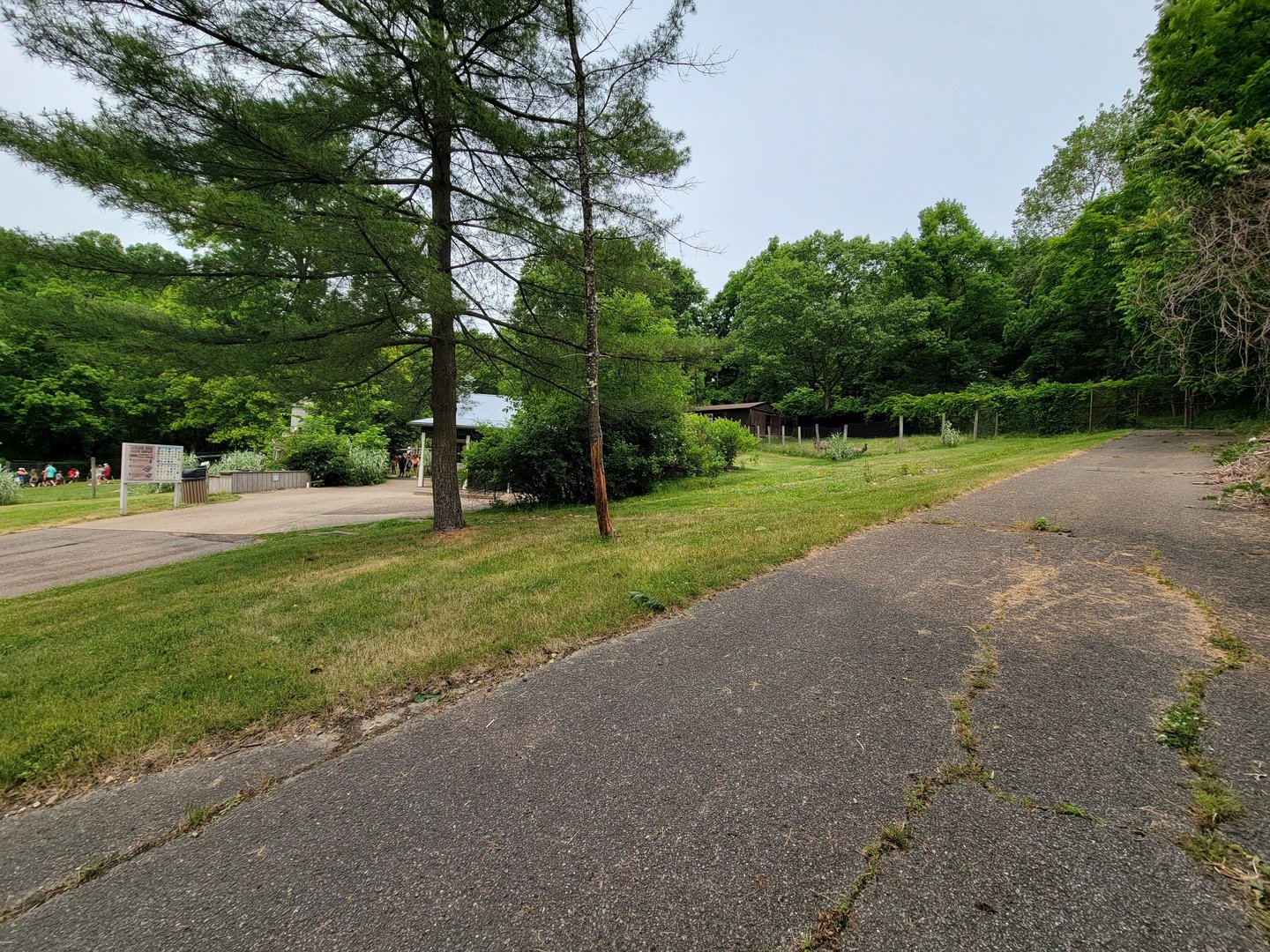 Oglebay Good Zoo - Path past serval, to Australia area