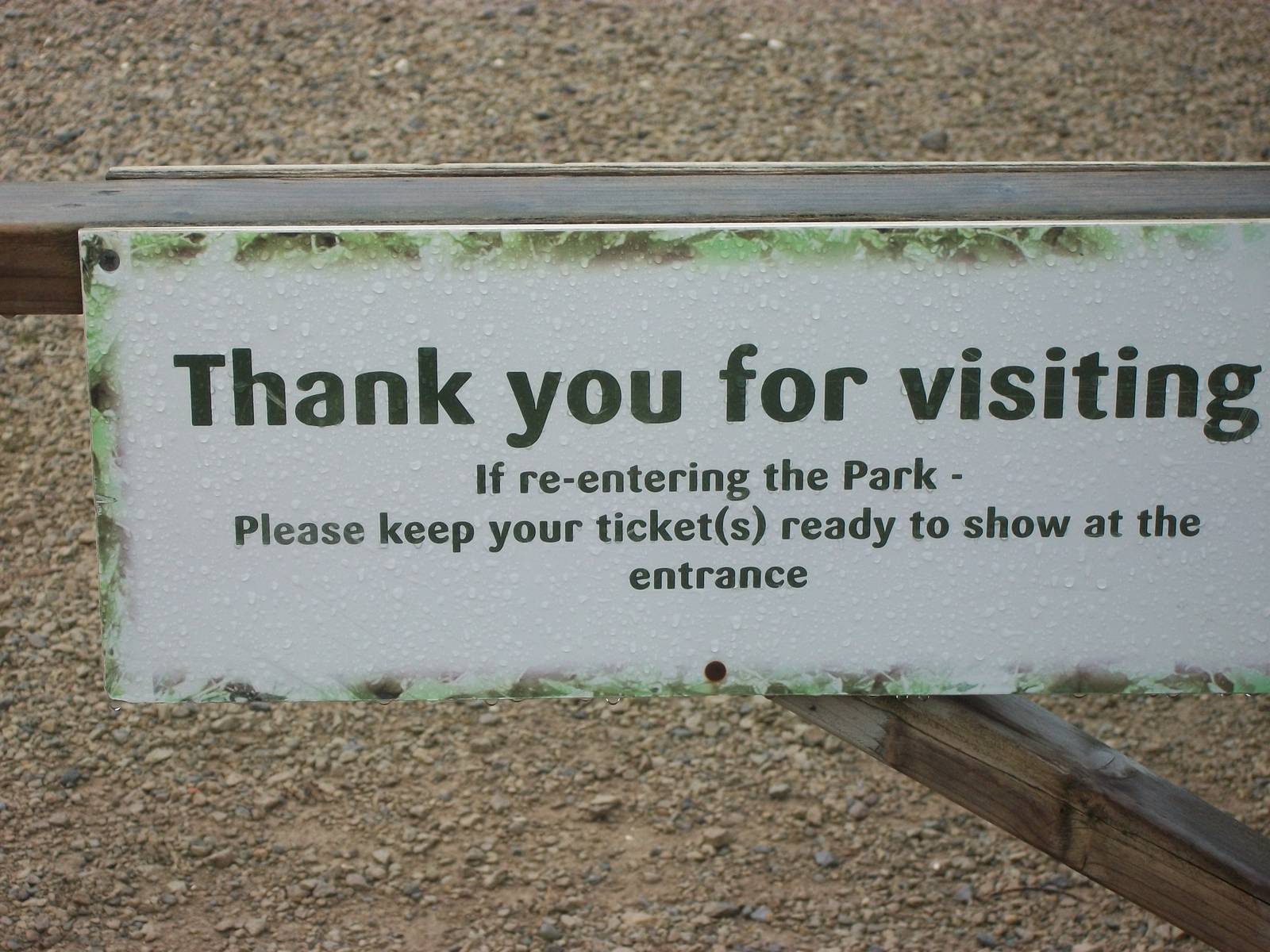 Oh dear it is time to leave, 21st August 2014