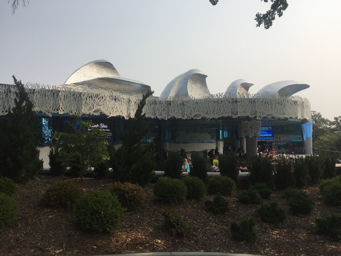 OHDZ - New Aquarium Exterior - Sep. 2020