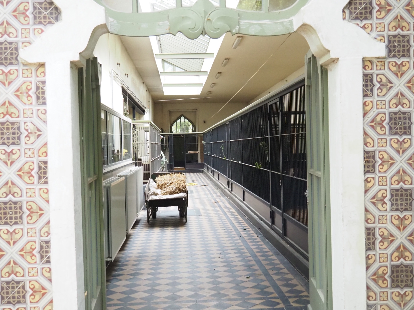 Okapi stables in the Moorish Temple