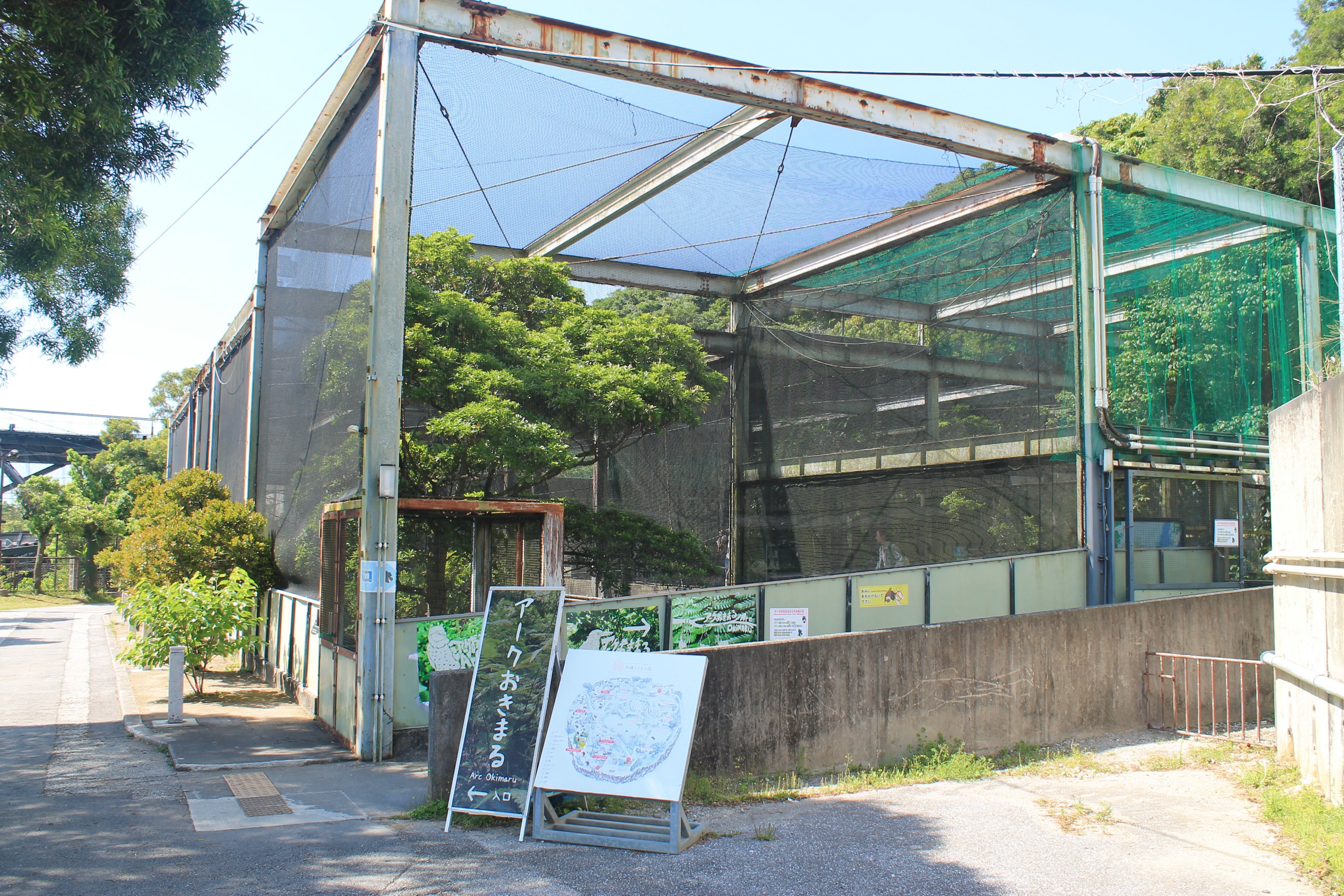 Okinawa Zoo - Ryukyu area aviary