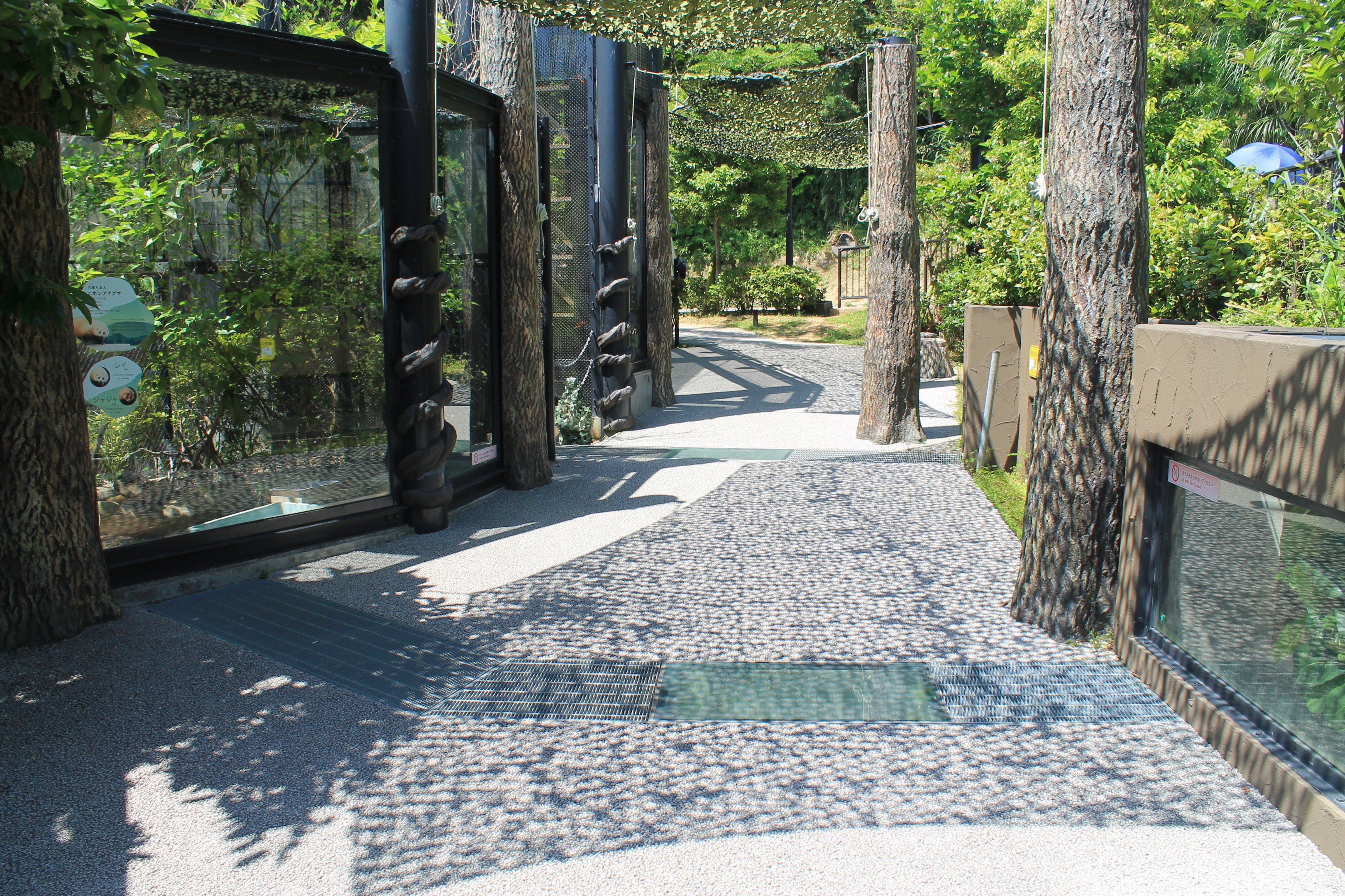 Okinawa Zoo - small mammal enclosures