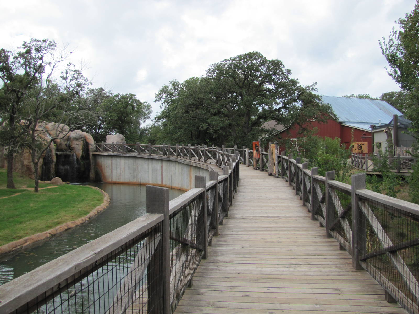 Oklahoma City Zoo 2010 - Alongside Grizzly Bear exhibit in Oklahoma Trails