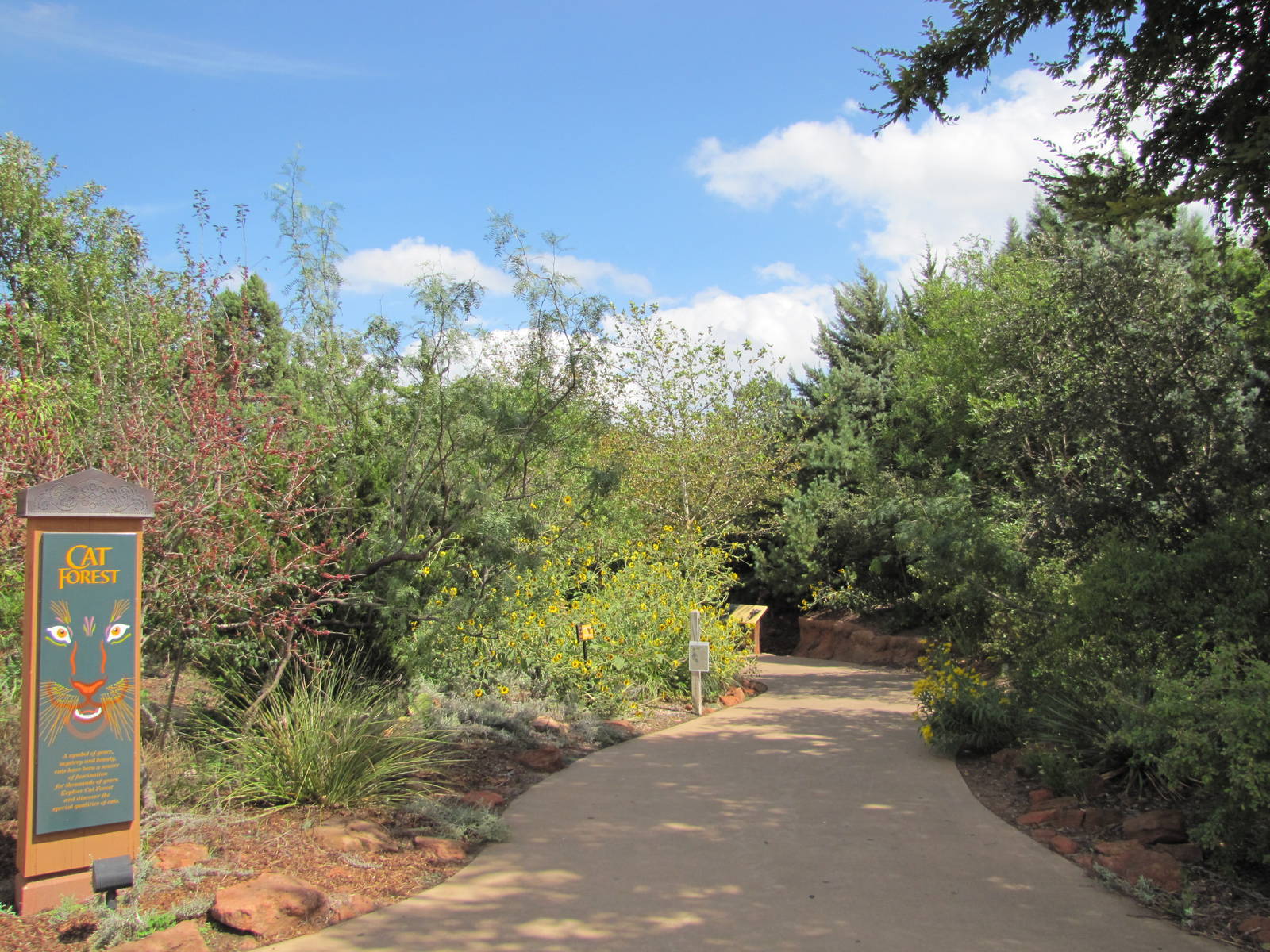 Oklahoma City Zoo 2010 - Entrance to Cat Forest