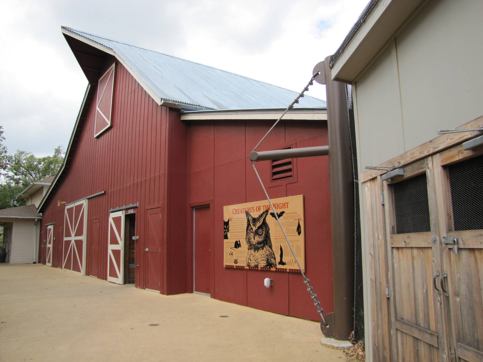 Oklahoma City Zoo 2010 - Front of Nocturnal House in Oklahoma Trails