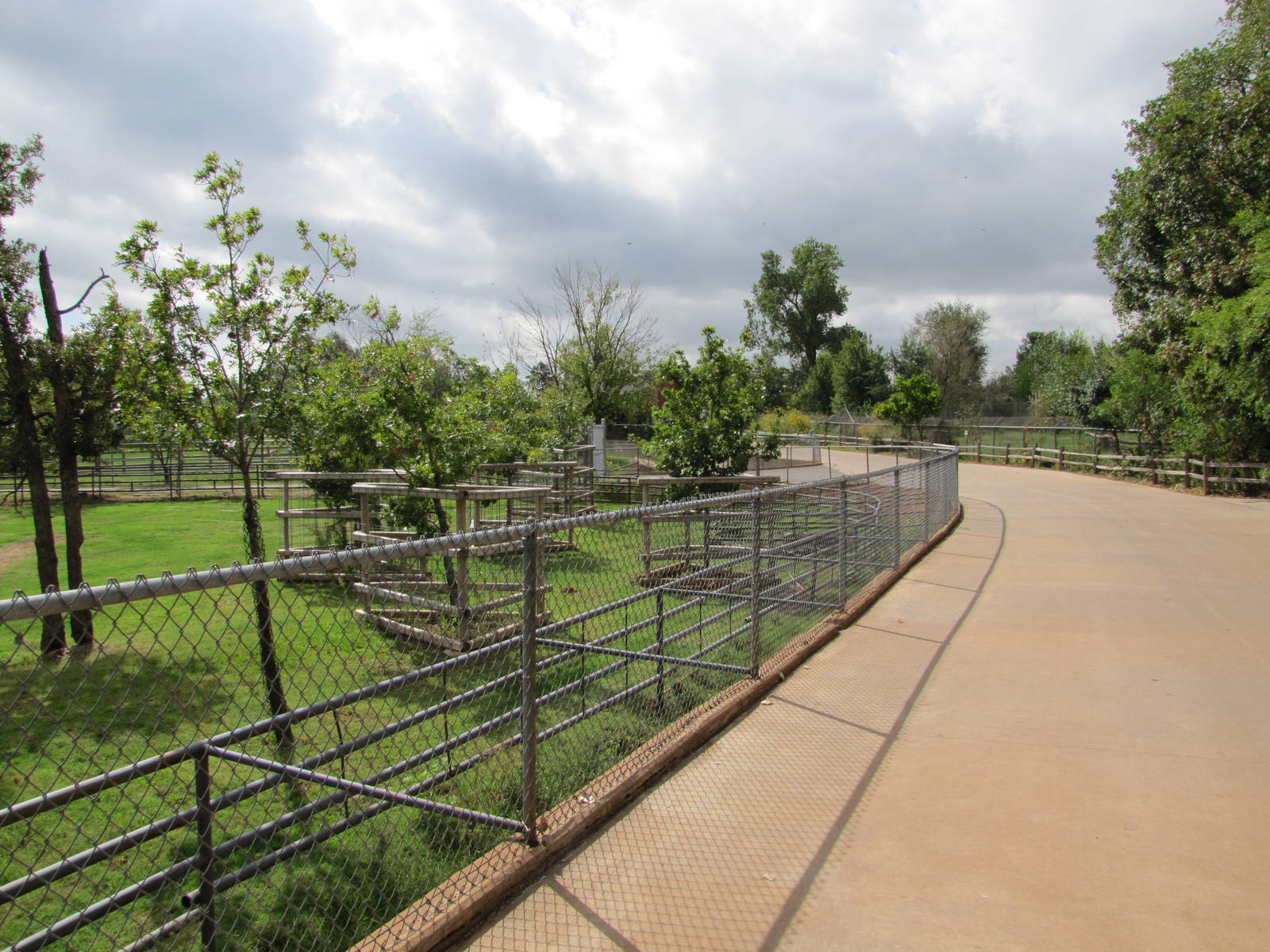 Oklahoma City Zoo 2010 - General view in ungulate section