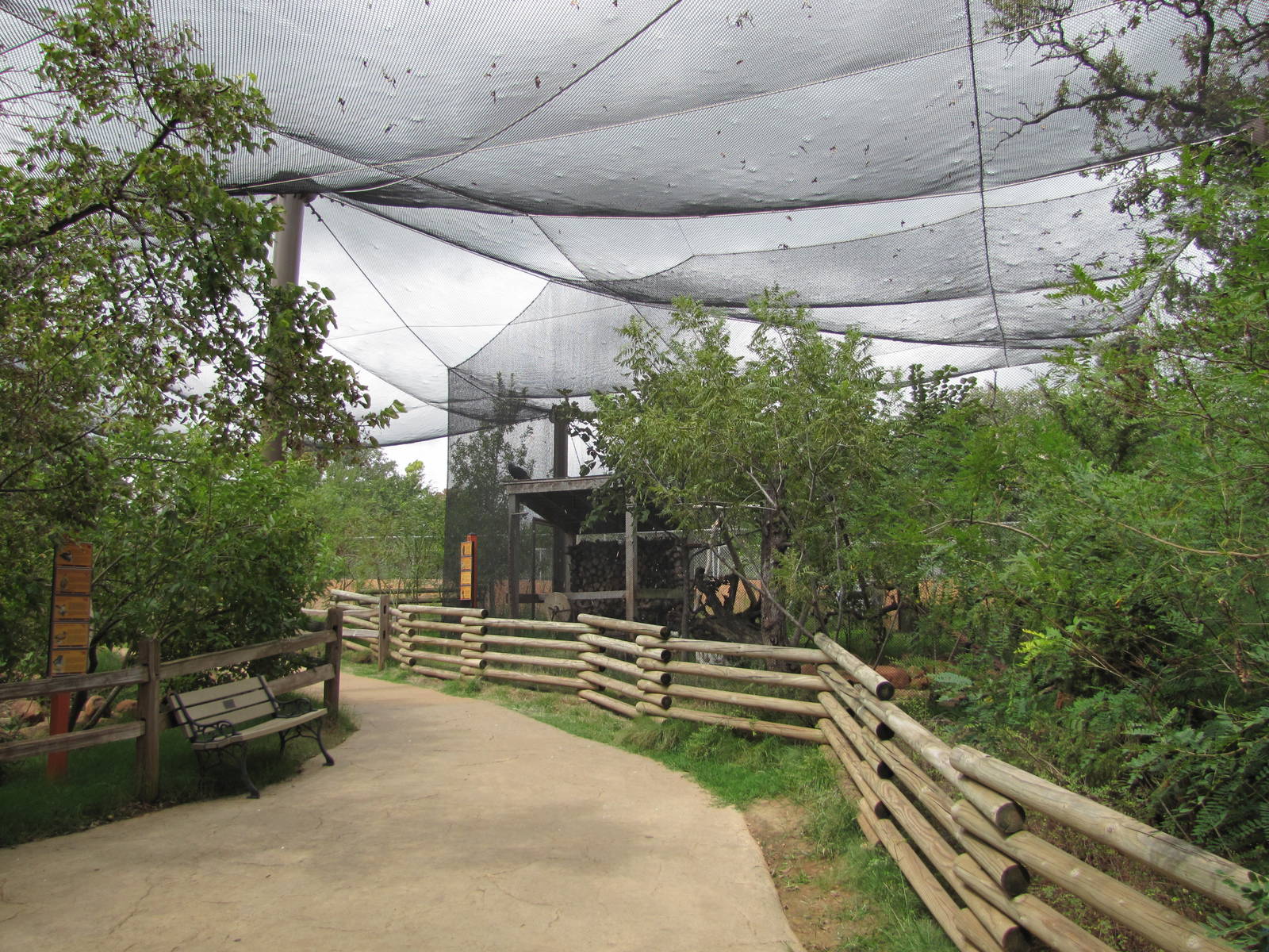 Oklahoma City Zoo 2010 - Mixed Grass Prairie section in Oklahoma Trails