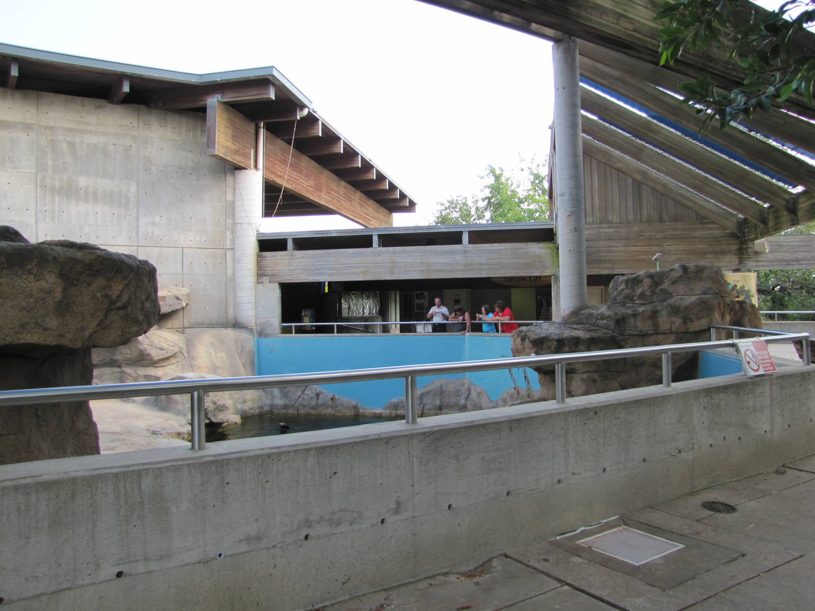 Oklahoma City Zoo 2010 - Seal and Sea Lion Pool outside Noble Aquatic Cente