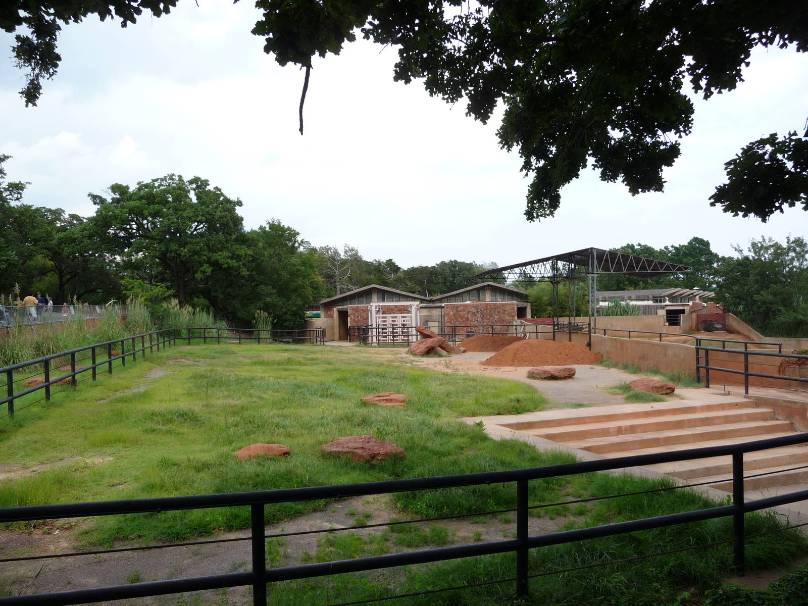 Oklahoma City Zoo - Empty Elephant Paddock