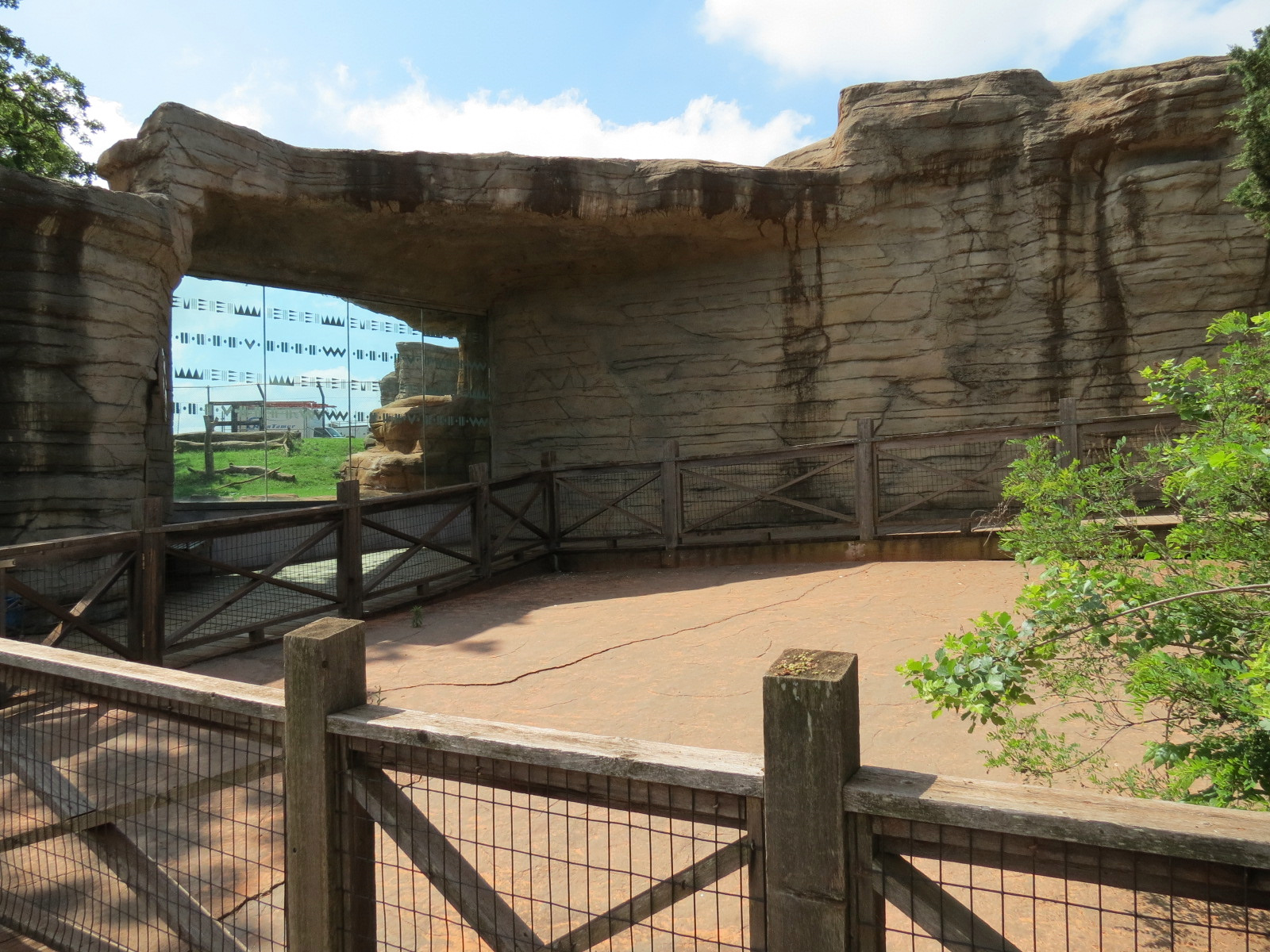 Oklahoma Trails - American Black Bear Exhibit Viewing Area