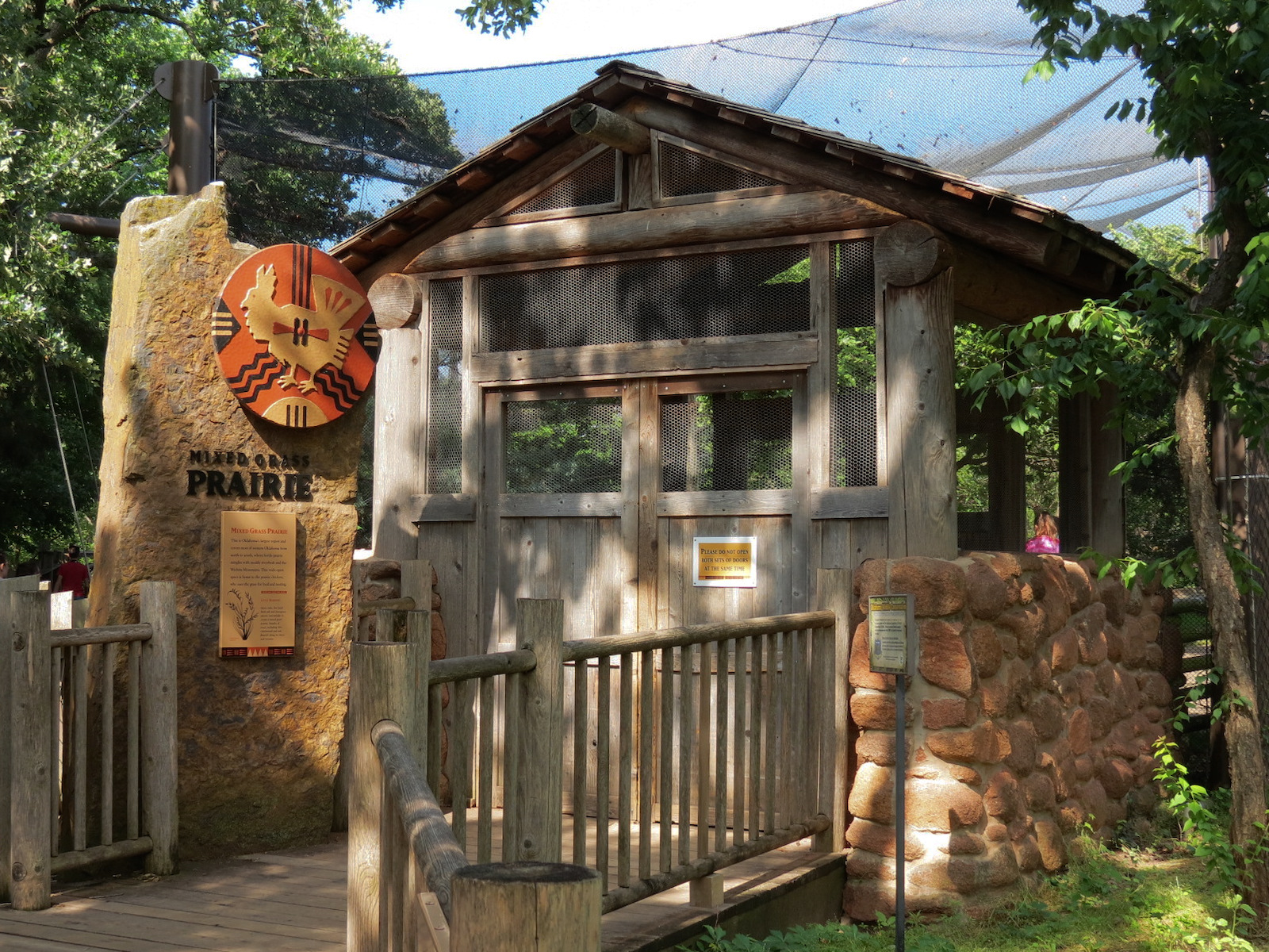 Oklahoma Trails - Aviary Entrance