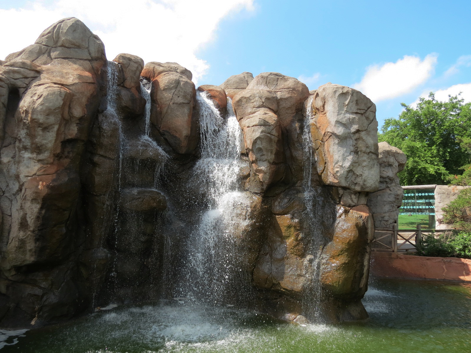 Oklahoma Trails - Big Rivers - Exterior Waterfall