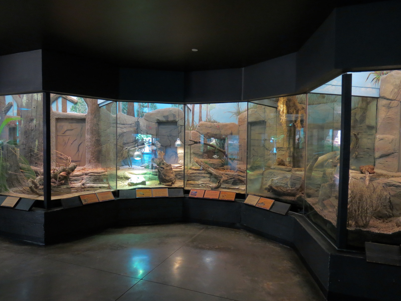 Oklahoma Trails - Big Rivers - Reptile Exhibits