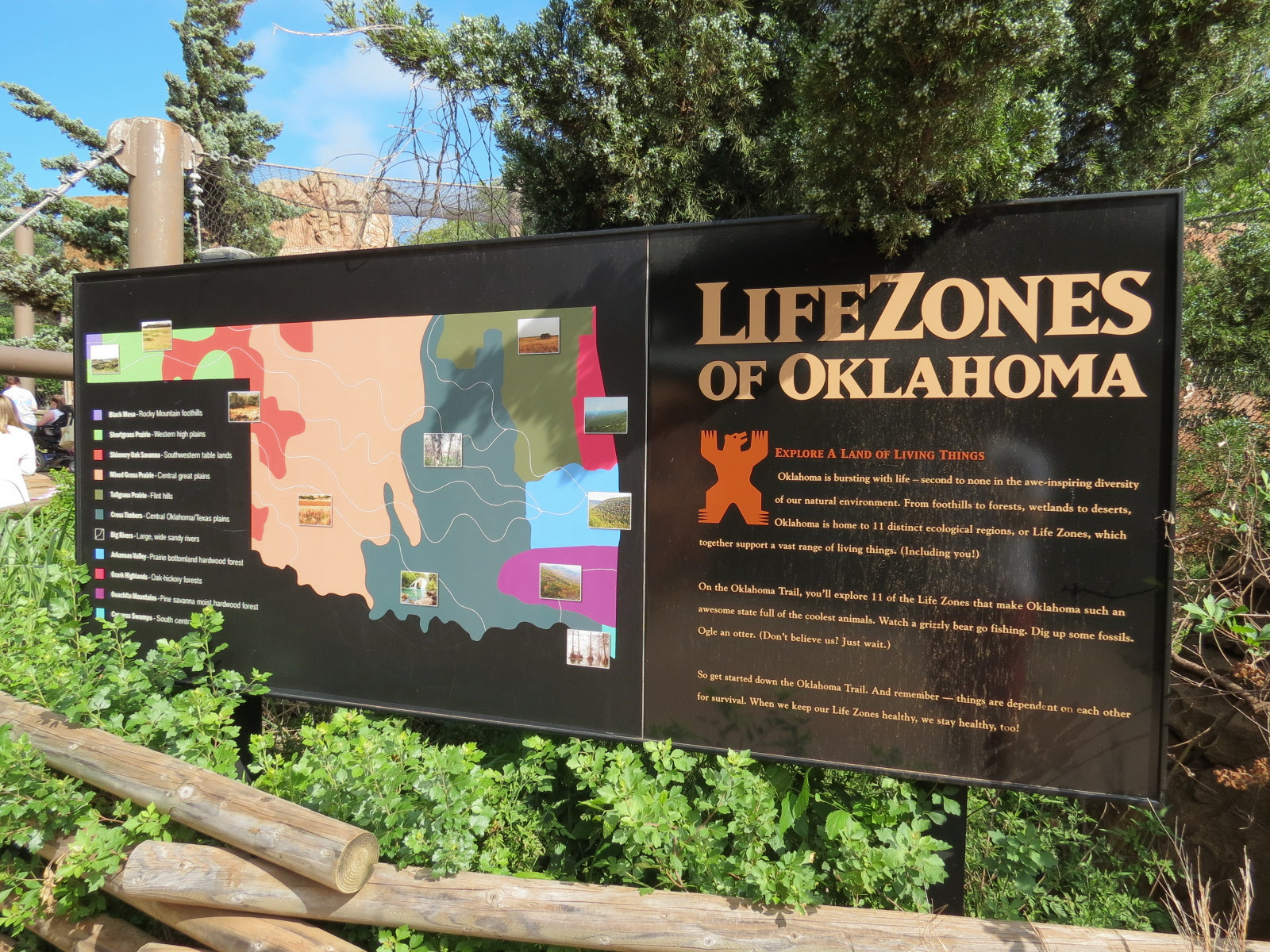 Oklahoma Trails - Entrance Sign