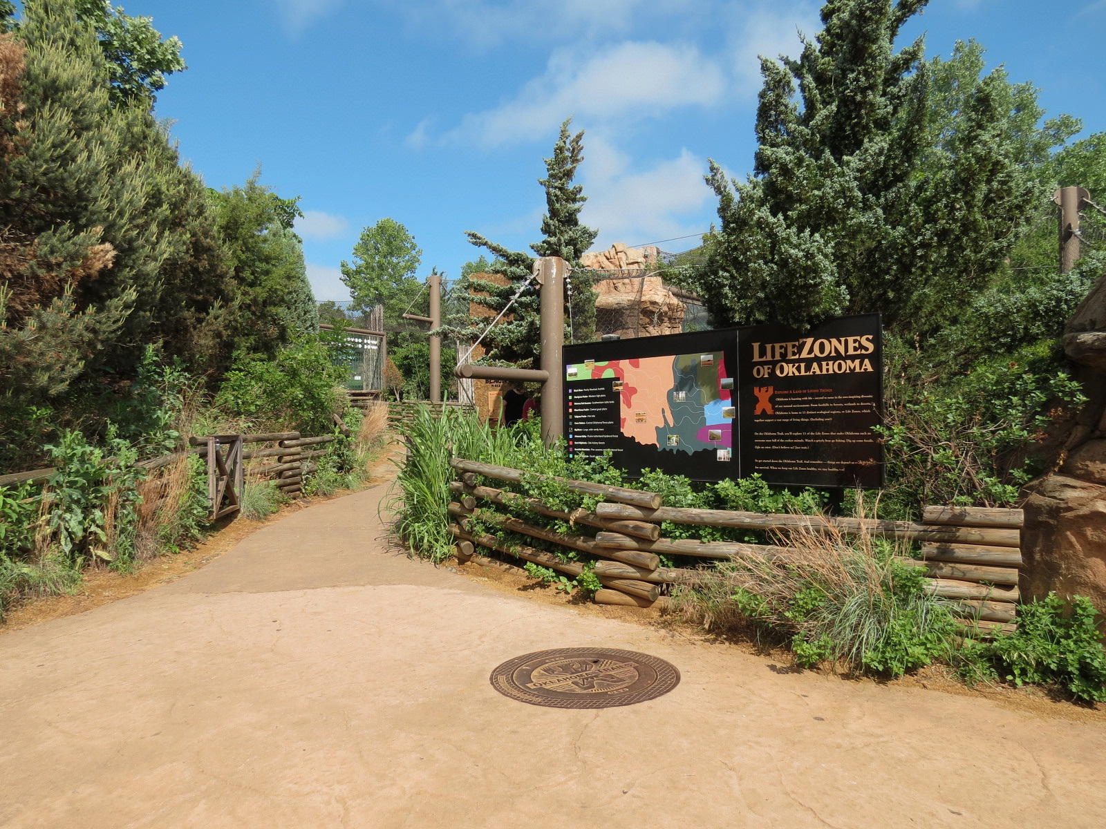 Oklahoma Trails - Entrance