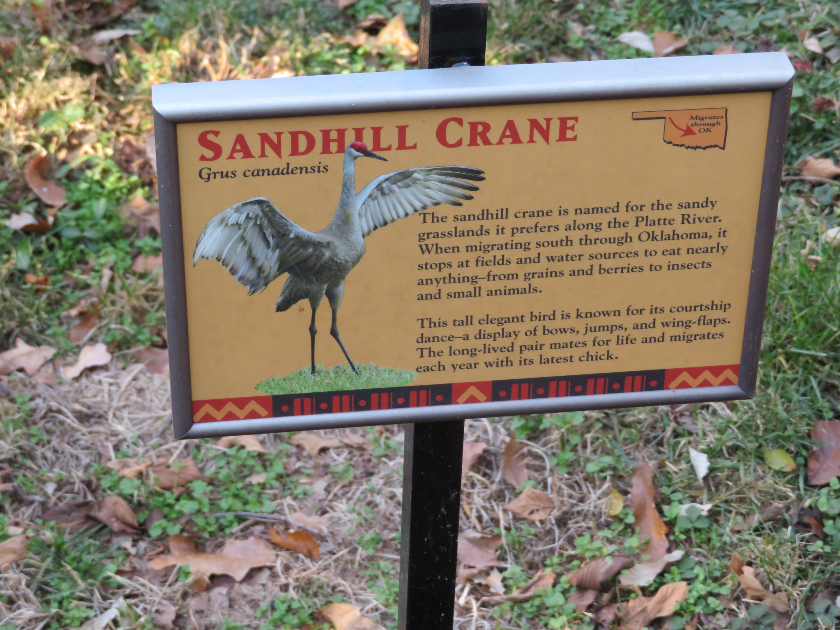 Oklahoma Trails - Example Signage