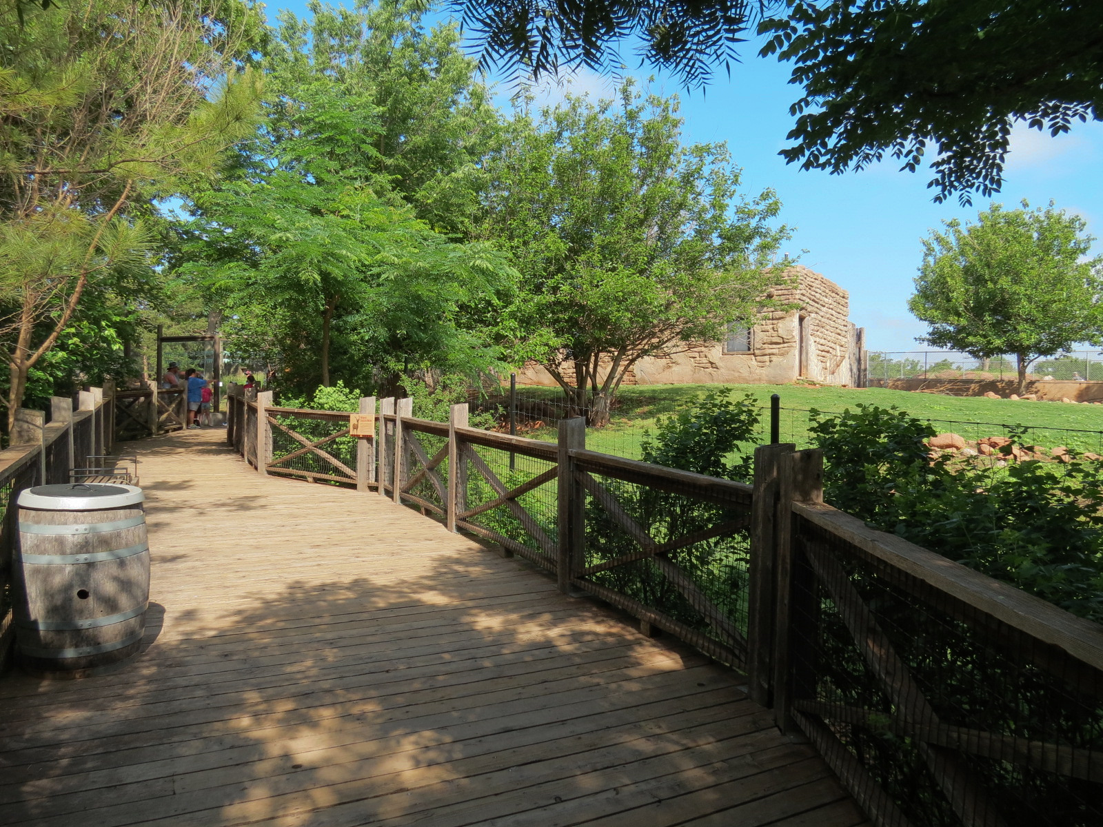 Oklahoma Trails - White-tailed Deer and Trumpeter Swan Exhibit Viewing Path