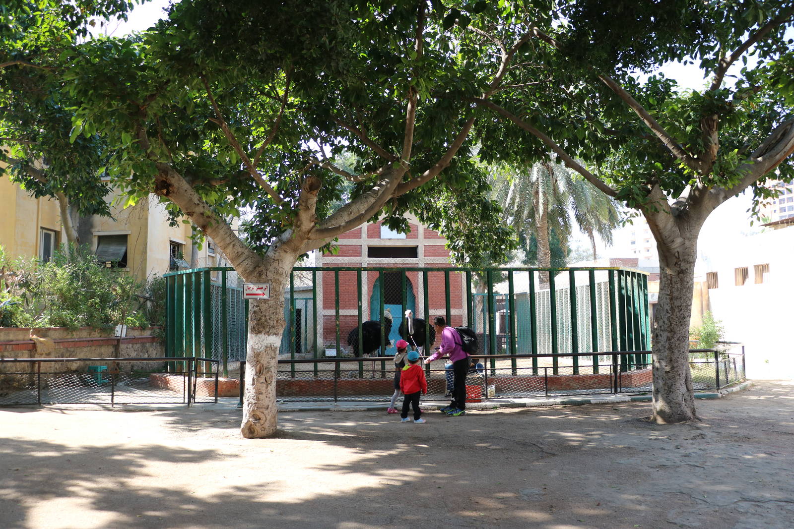 Old African elephant enclosure, February 2016