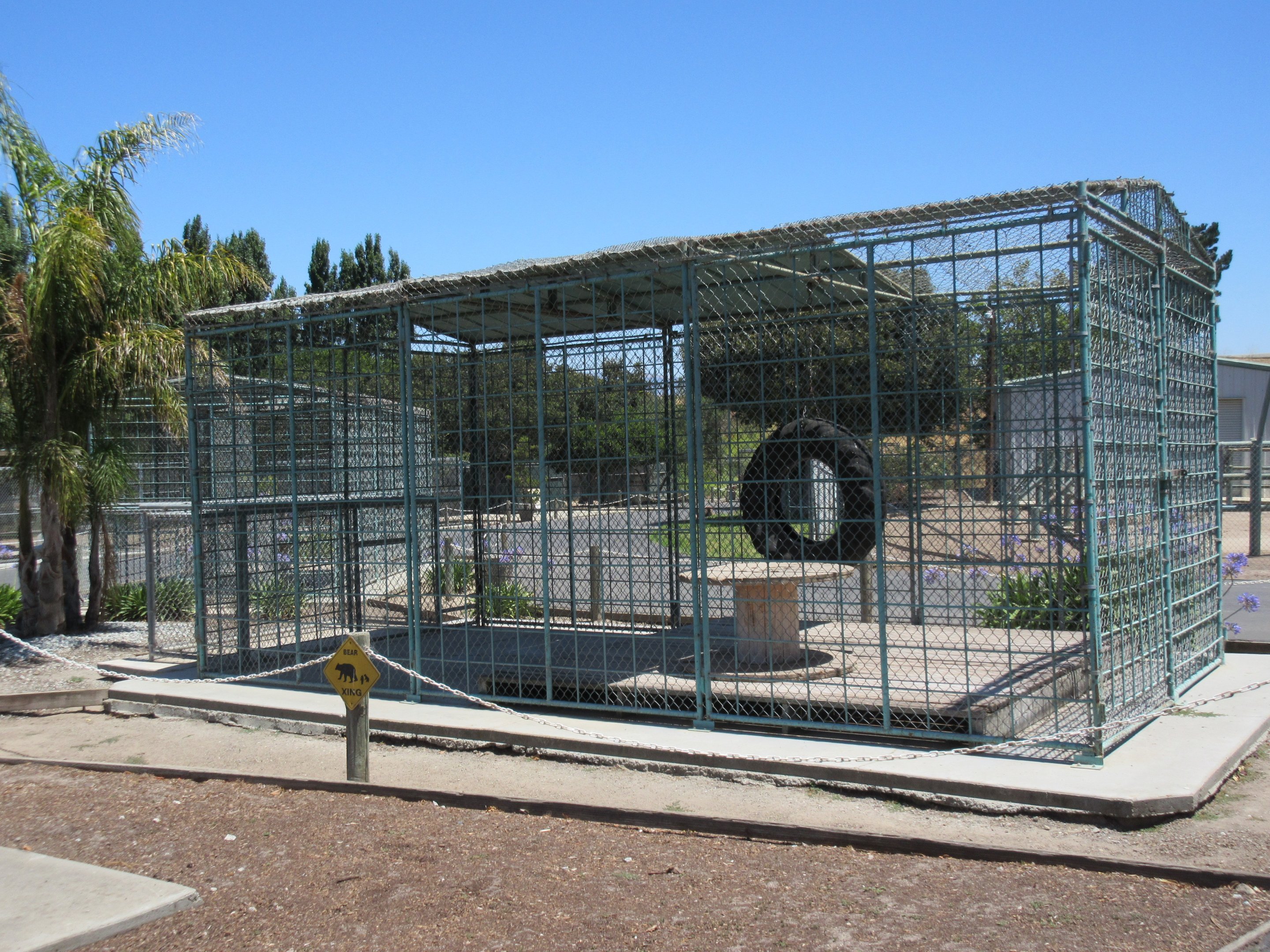 Old American Black Bear Exhibit (soon to be demolished)